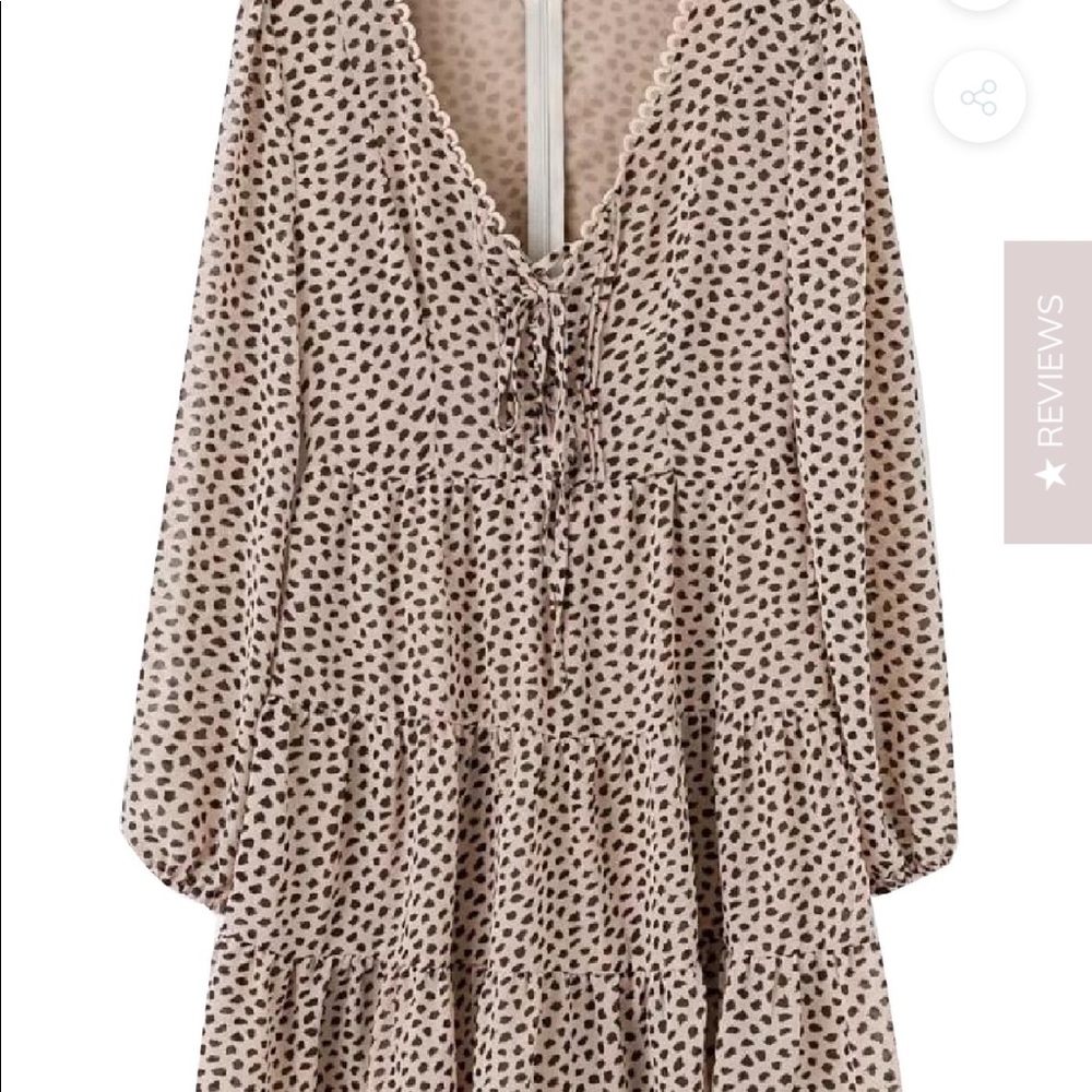 goodnight macaroon Eli Leopard Dress